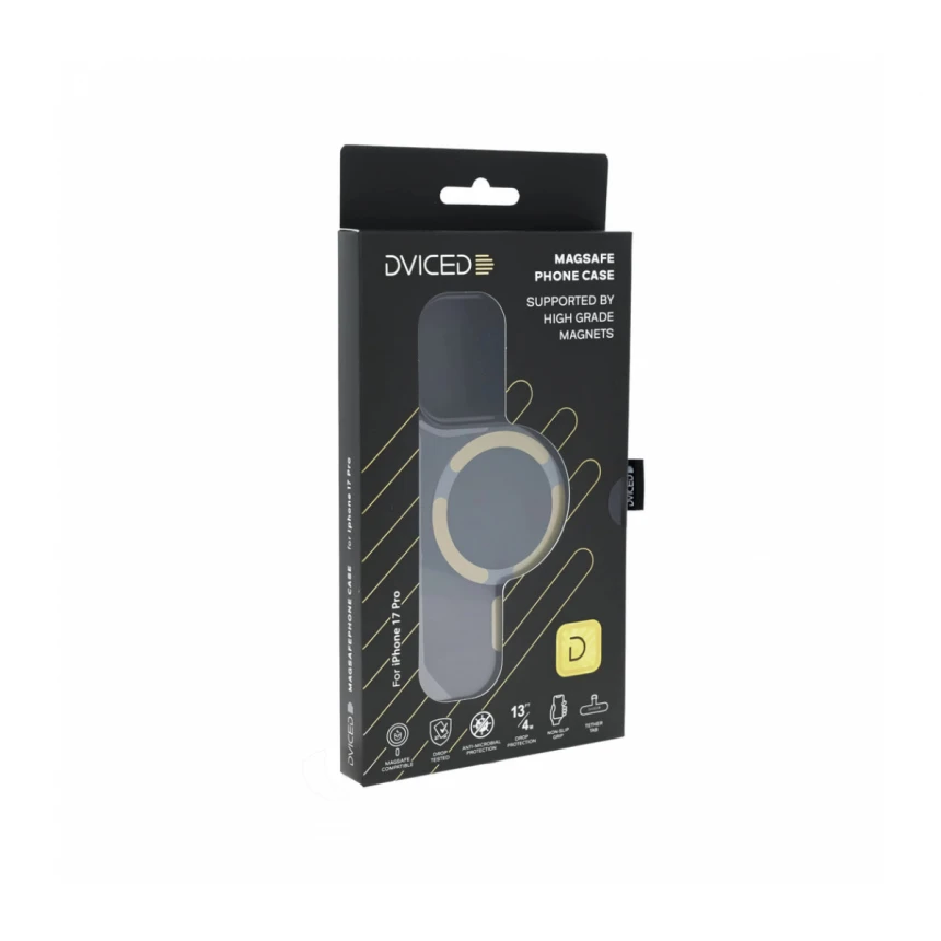 Dviced MagSafe iPhone 17 Pro maska zadimljena, zlatna