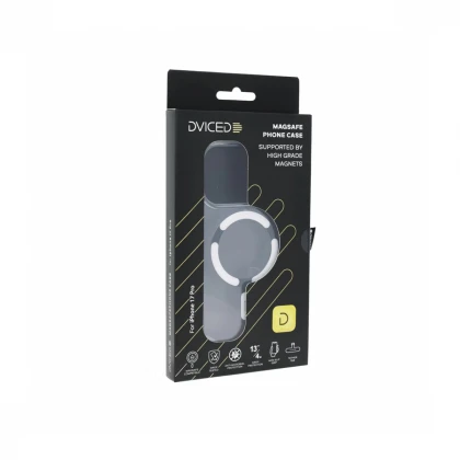 Dviced MagSafe iPhone 17 Pro maska providna, bela