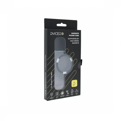 Dviced MagSafe iPhone 17 Pro Max maska providna, crna