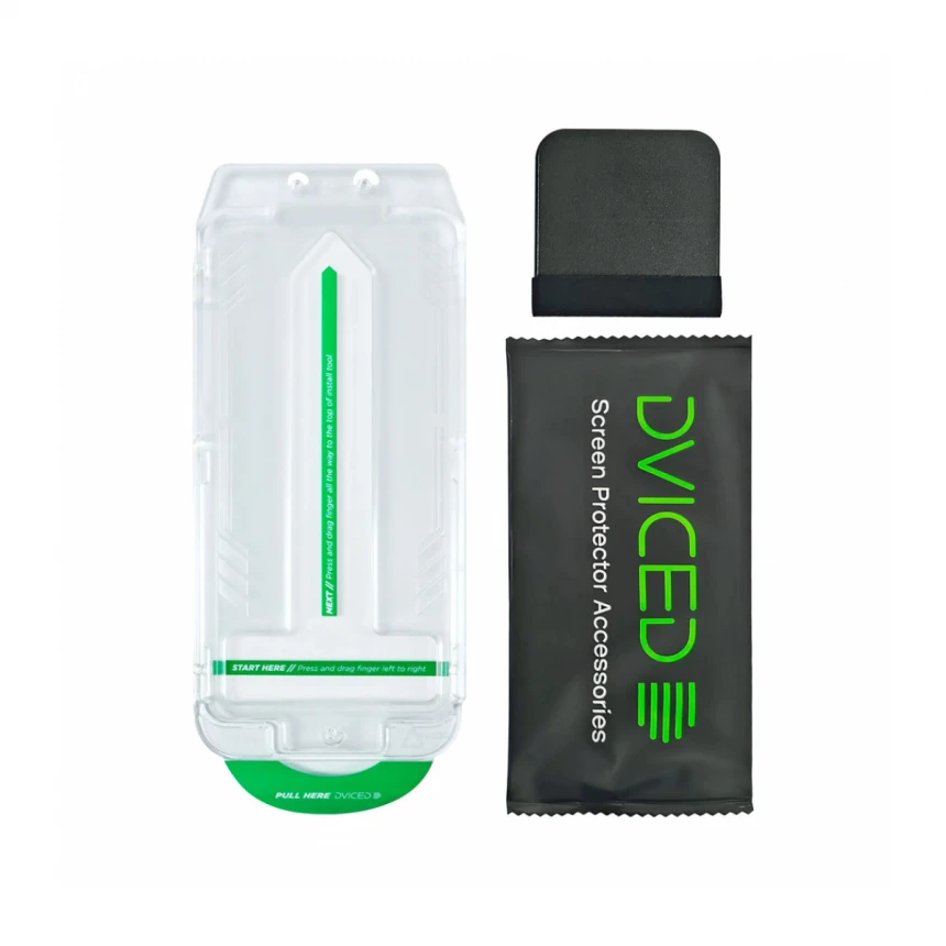 Dviced Ojačana zaštita za ekran sa aplikatorom protiv prašine - iPhone 17