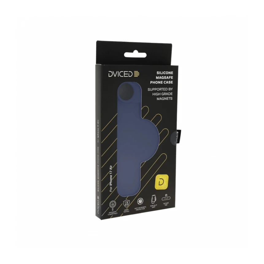 Dviced Silikonska MagSafe maska iPhone 17 Air, plava