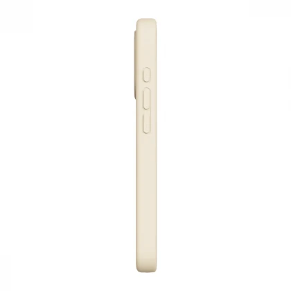 Dviced Silikonska MagSafe maska za iPhone 17, bež