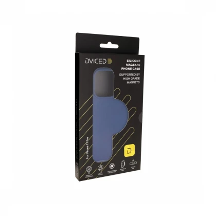 Dviced Silikonska MagSafe maska iPhone 17 Pro, plava
