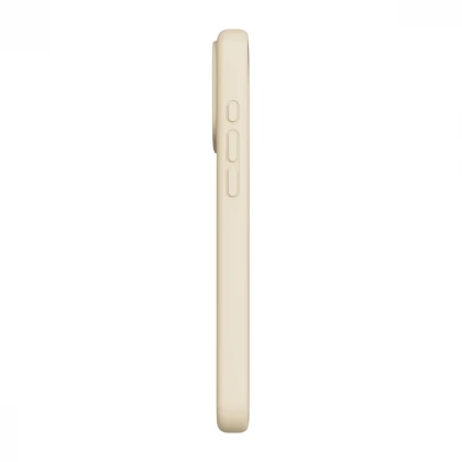 Dviced Silikonska MagSafe maska za iPhone 17 Pro Max, bež