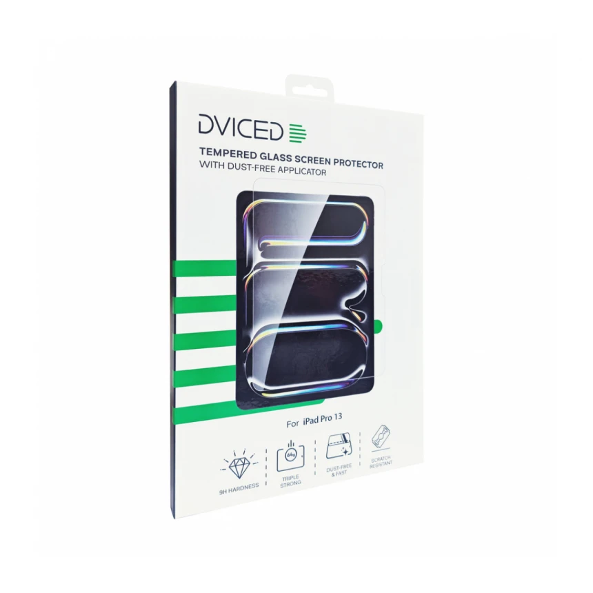 Dviced Tempered zaštitno staklo za iPad Pro 13 sa aplikatorom protiv prašine
