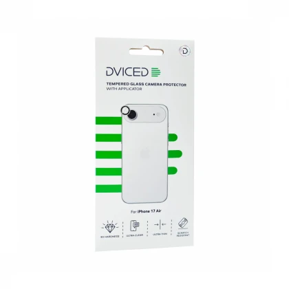 Dviced Zaštitno zaštitno kaljeno staklo za kameru iPhone 17 Air sa aplikatorom