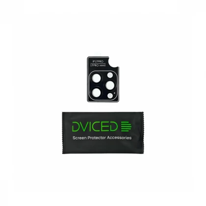 Dviced Zaštitno zaštitno kaljeno staklo za kameru iPhone 17 Pro/17 Pro Max sa aplikatorom