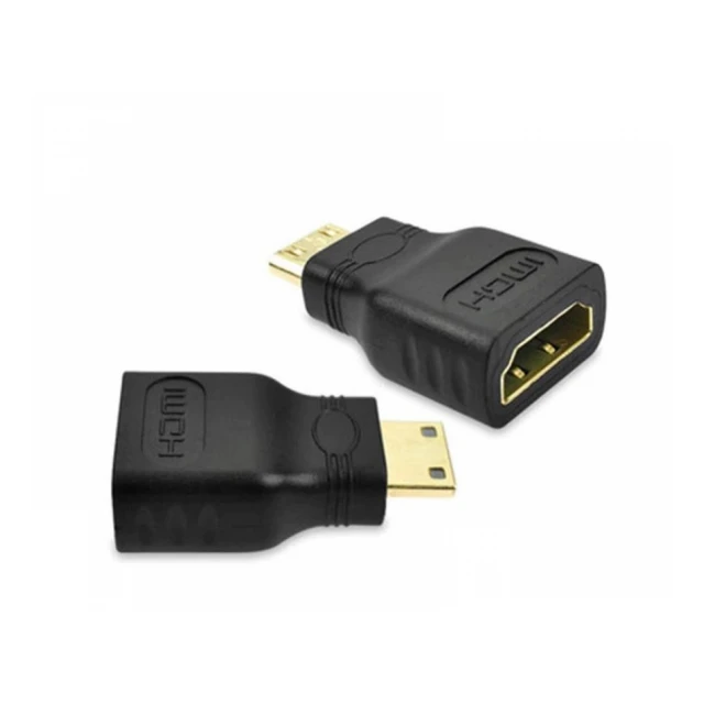 E-GREEN Adapter Mini HDMI (M) - HDMI (F) crni 