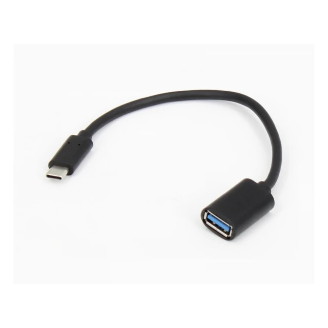E-GREEN Adapter USB 3.0 (F) - USB 3.1 Tip C (M) - OTG 0.15m crni 