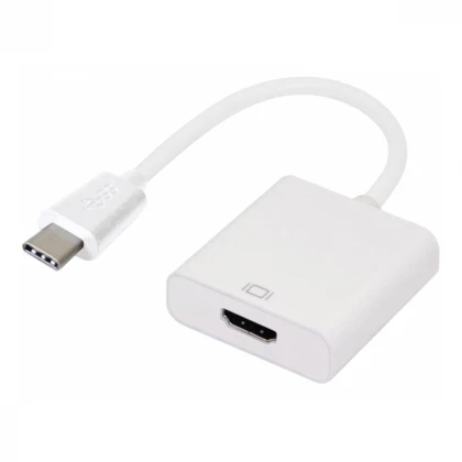 E-GREEN Adapter USB 3.1 tip C (M) - HDMI (F) sivi 