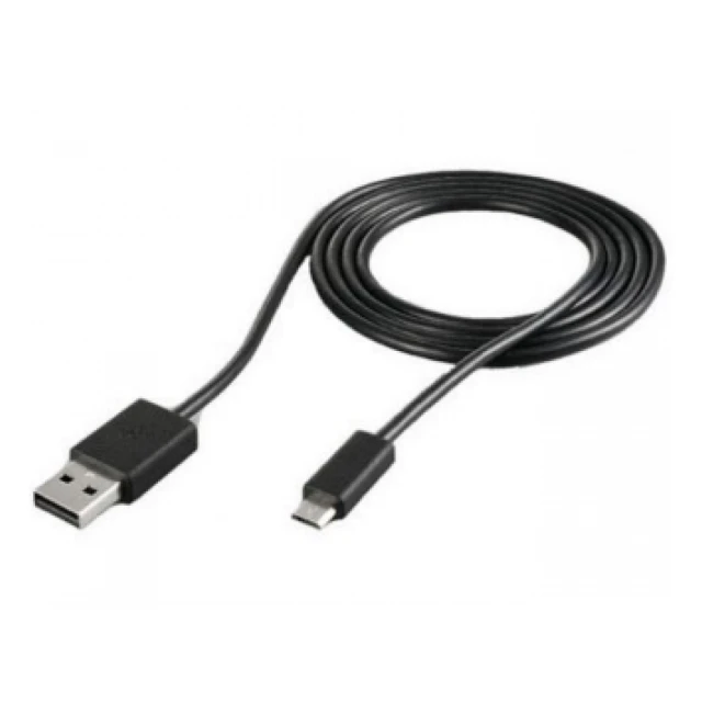 E-GREEN Kabl 2.0 USB A - USB Micro-B M/M 1m crni 