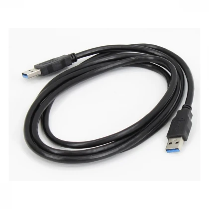 E-GREEN Kabl 3.0 USB A - USB 3.0 A M/M 1.8m crni 