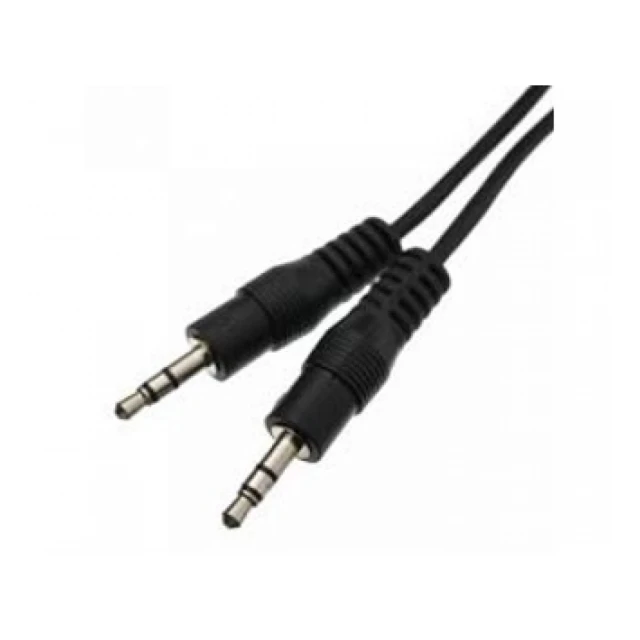 E-GREEN Kabl audio 3.5mm - 3.5mm M/M 1.2m crni 