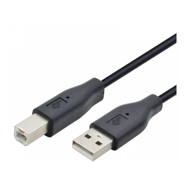 E-GREEN Kabl USB A - USB B M/M 1.8m crni 