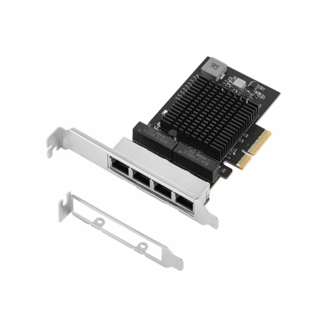 E-GREEN PCI-Express kontroler 4-port 2.5 Gigabit Ethernet (Realtek 8125B) 