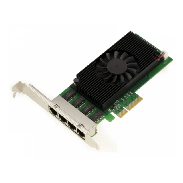 E-GREEN PCI-Express kontroler 4-port 2.5 Gigabit Ethernet (Intel I225) 