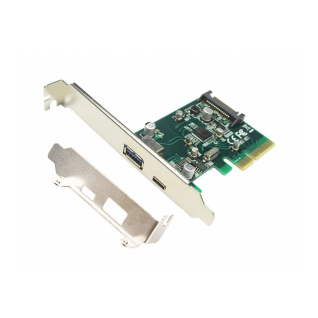 E-GREEN PCI-Express kontroler na USB 3.1 Tip A + USB-C Host Controler (Asmedia 1142) 