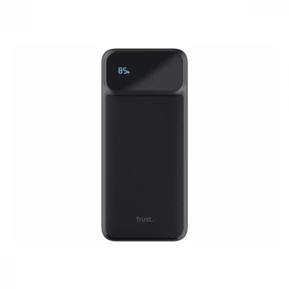 Eksterna baterija TRUST AVALA 20.000 PD Powerbank/LCD/crna