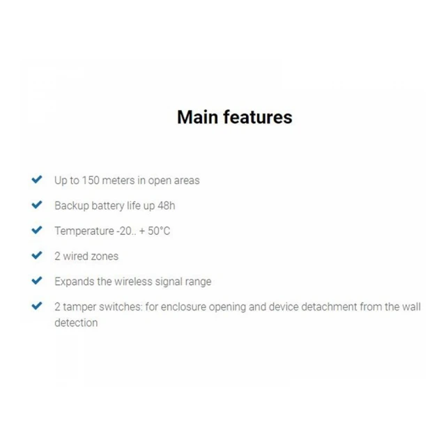 ELDES EWR2 Bez.ripiter signala 