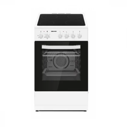 Električni šporet HEINNER HFSC-S56E4VWH 4xstruja/keramika/ventilator/50cm