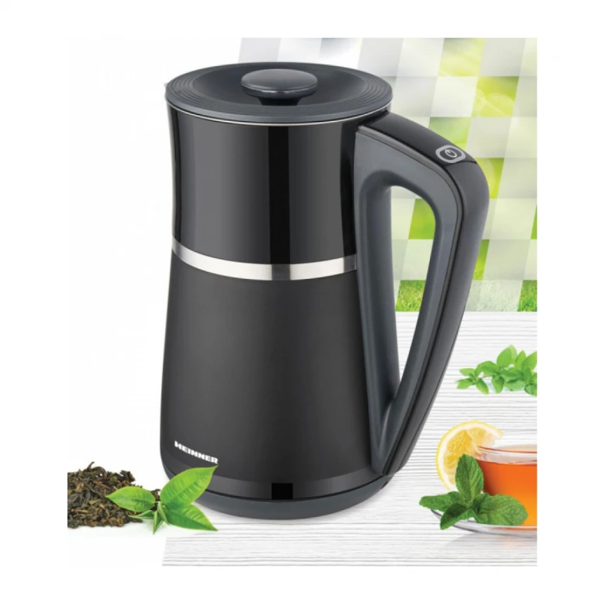 Električno kuvalo HEINNER HEK-D22002WBK 1,7l/displej