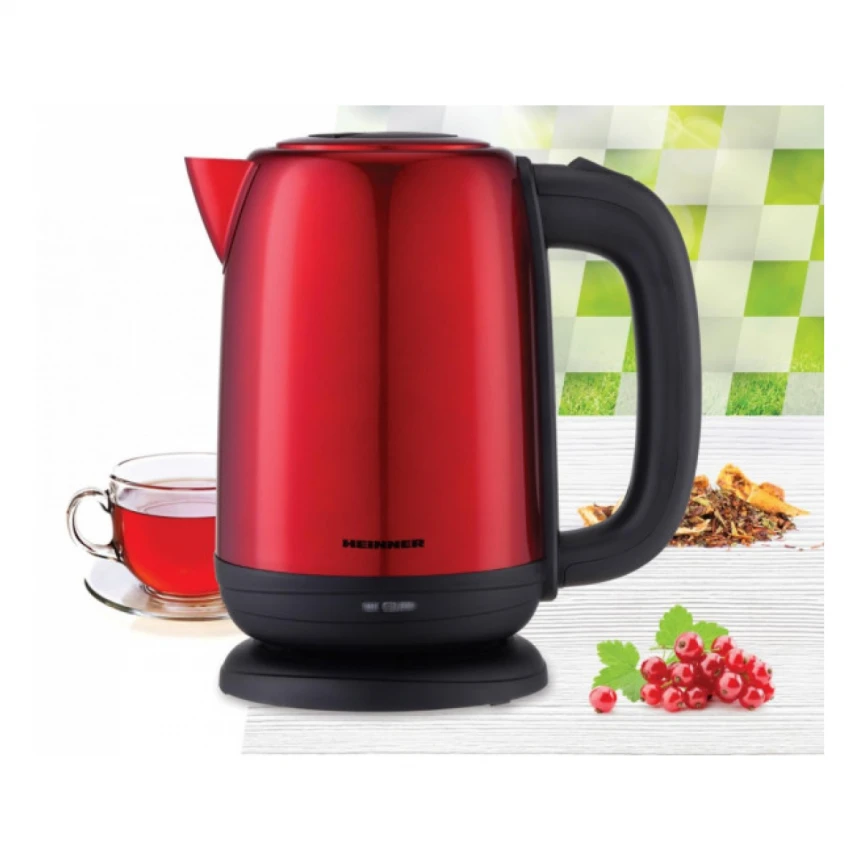 Električno kuvalo HEINNER HEK-2200RDSS 1,8l/2200W/crveni
