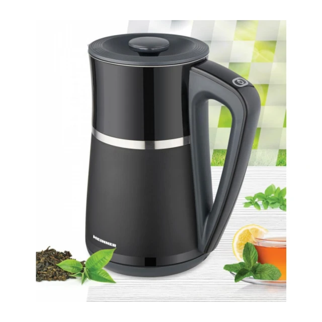 Električno kuvalo HEINNER HEK-D22002WBK 1,7l/displej