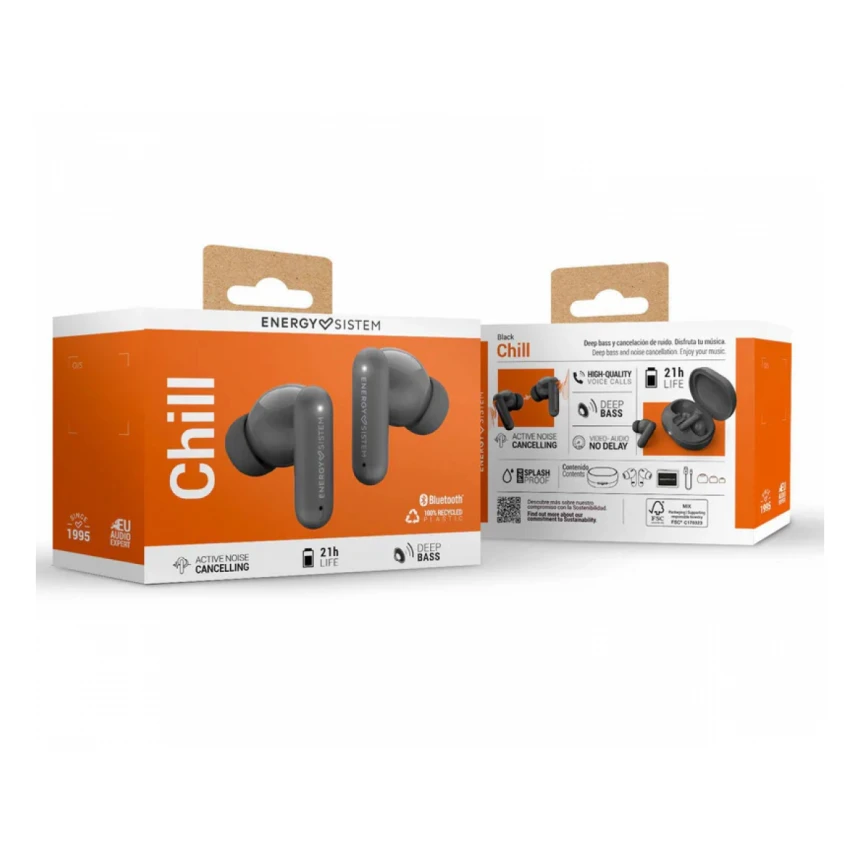 ENERGY SISTEM Black Chill ANC slušalice crne (M45991) 