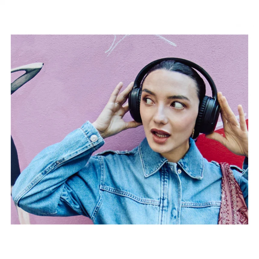 ENERGY SISTEM Black Rizz slušalice crne (M45967) 