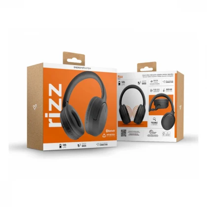 ENERGY SISTEM Black Rizz slušalice crne (M45967) 