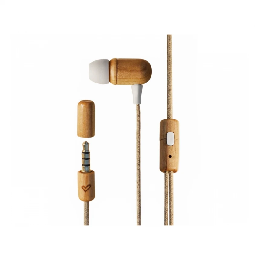 ENERGY SISTEM Eco Cherry Wood slušalice sa mikrofonom 