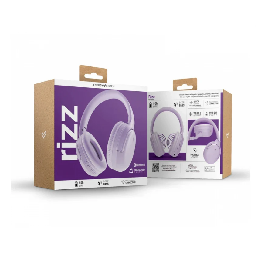 ENERGY SISTEM Lavender Rizz slušalice ljubičaste (M45968) 