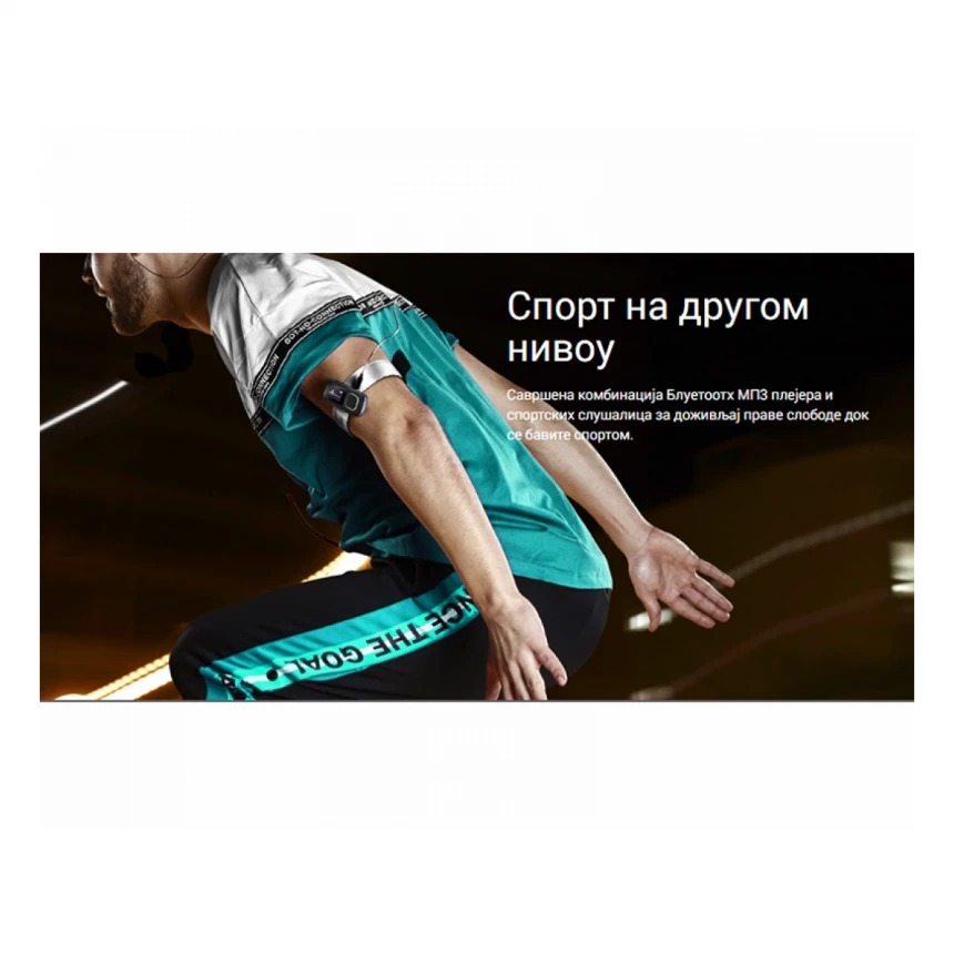 ENERGY SISTEM MP3 16GB Clip Bluetooth Sport Amber player žuti 