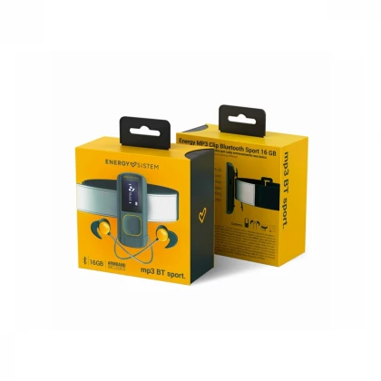 ENERGY SISTEM MP3 16GB Clip Bluetooth Sport Amber player žuti 