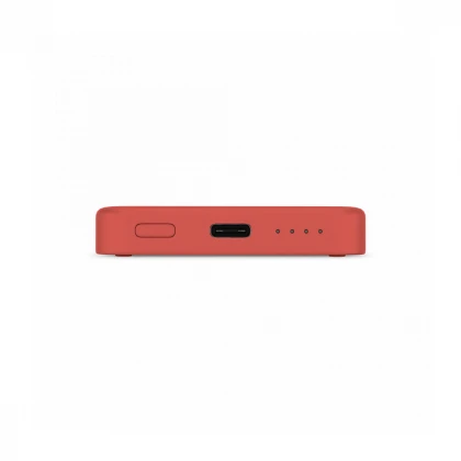 Epico 4200mAh Magnetic Wireless Power Bank - Red