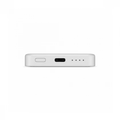 Epico 4200mAh Magnetic Wireless Power Bank - Light Gray