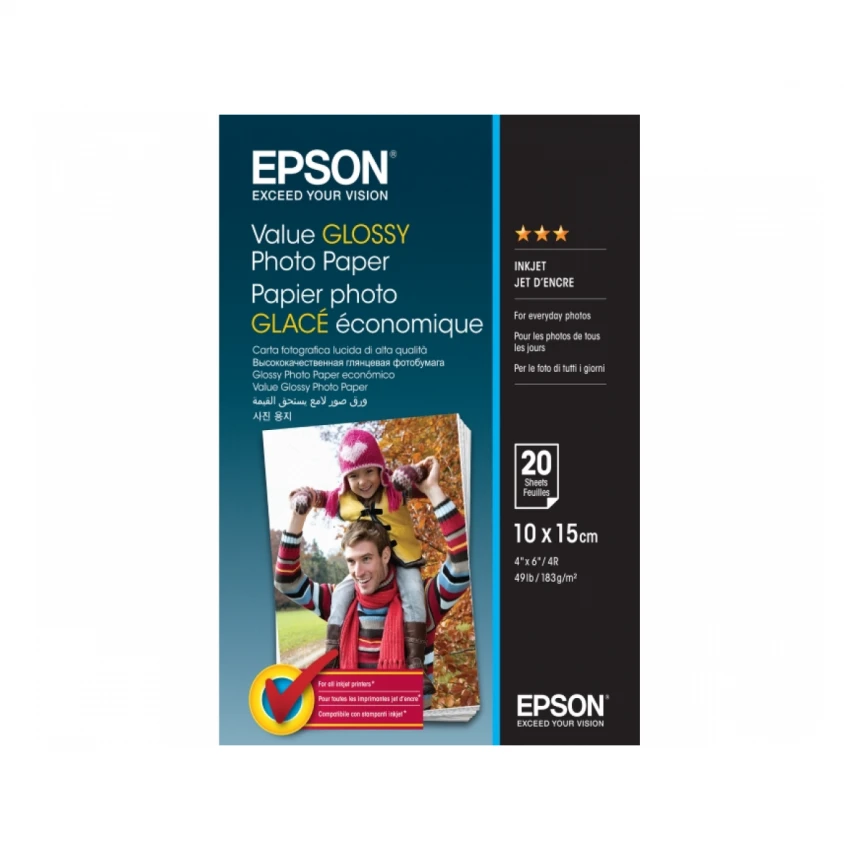 EPSON S400037 10x15cm (20 listova) glossy foto papir 