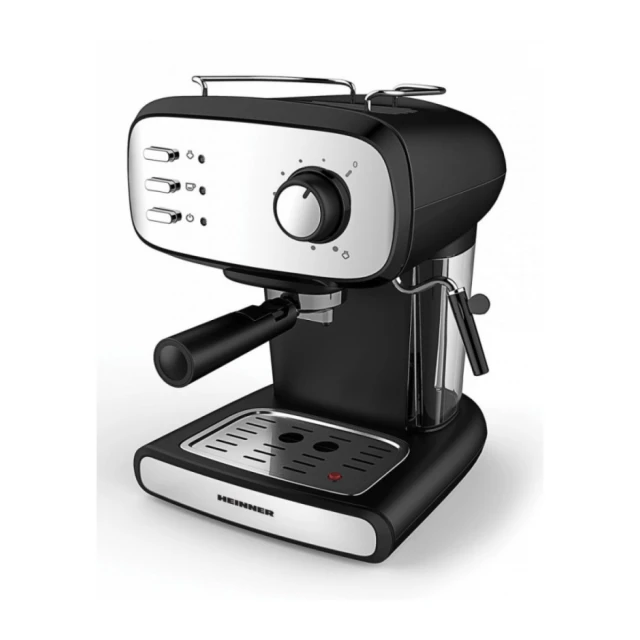 Espresso aparat HEINNER  HEM-1100BKX 15bar/1,25l