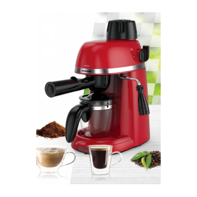 Espresso aparat HEINNER HEM-350RD 3,5bar/0,24l