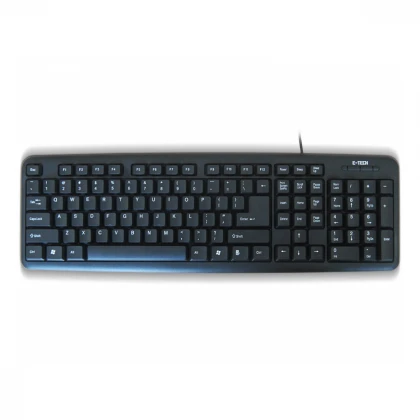 ETECH E-5050 USB US crna tastatura 
