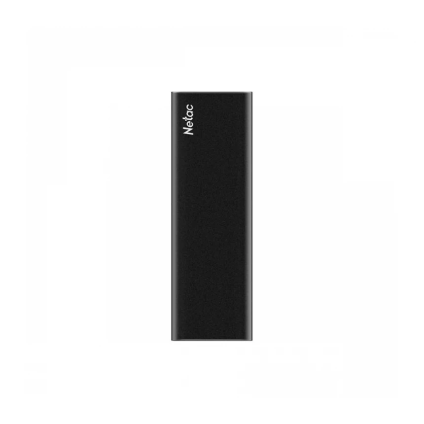 Externi SSD 2TB Netac Z SLIM Black USB3.2 Gen2 Type-C, NT01ZSLIM-002T-32BK
