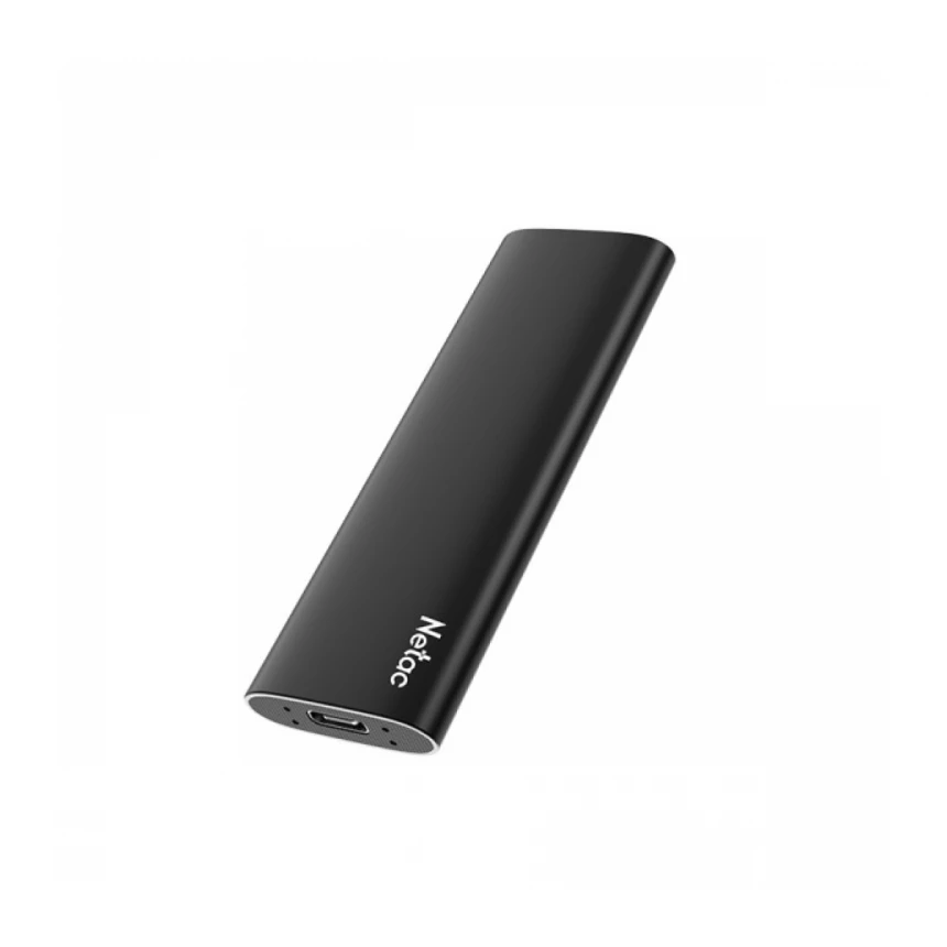Externi SSD 2TB Netac Z SLIM Black USB3.2 Gen2 Type-C, NT01ZSLIM-002T-32BK