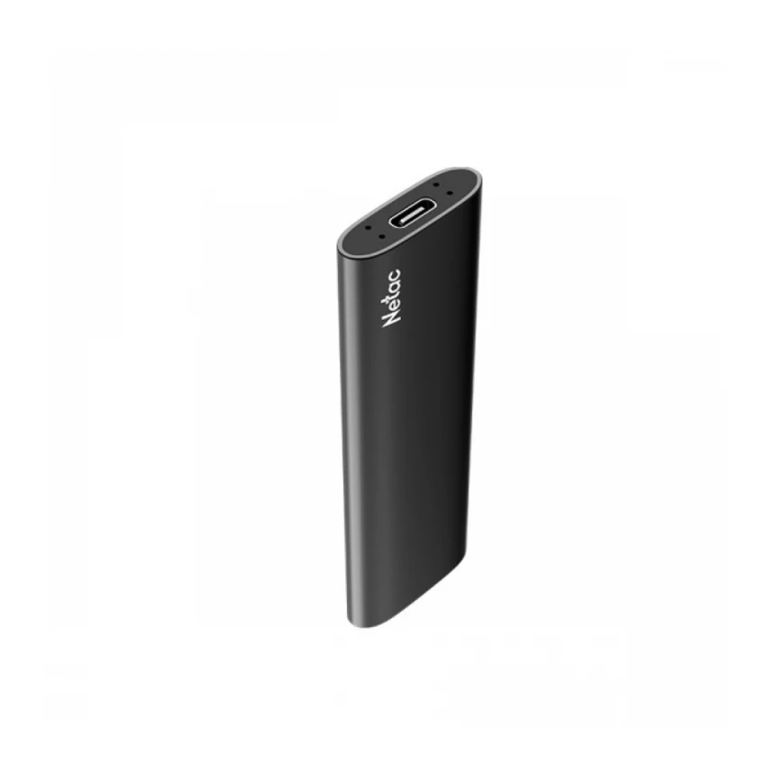 Externi SSD 2TB Netac Z SLIM Black USB3.2 Gen2 Type-C, NT01ZSLIM-002T-32BK