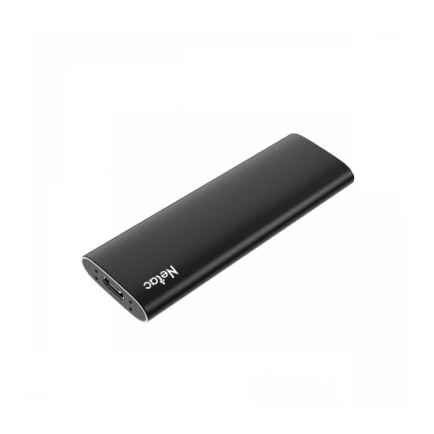 Externi SSD 2TB Netac Z SLIM Black USB3.2 Gen2 Type-C, NT01ZSLIM-002T-32BK