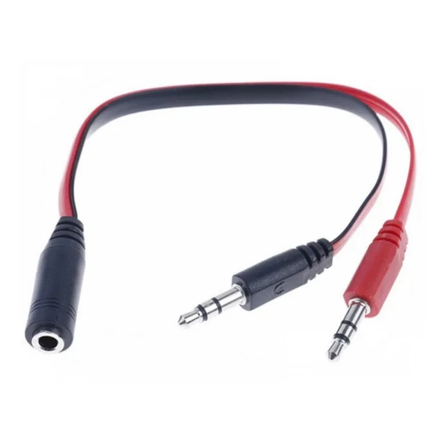 FAST ASIA Adapter Audio 3.5mm stereo jack (M) na 2x3.5mm stereo jack (2xM) 