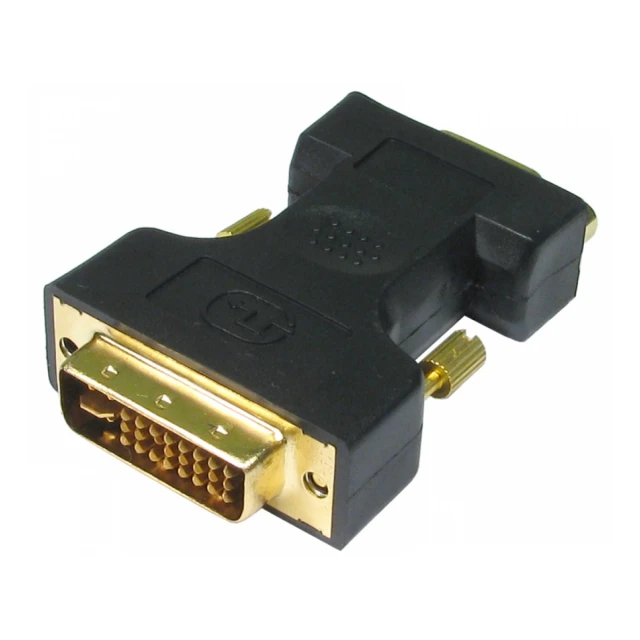 FAST ASIA Adapter DVI-I  (M) - VGA (F) crni 
