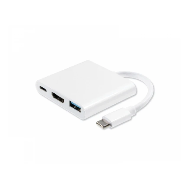 FAST ASIA Adapter - konvertor USB 3.1 tip C - USB 3.0 + HDMI + tip C 