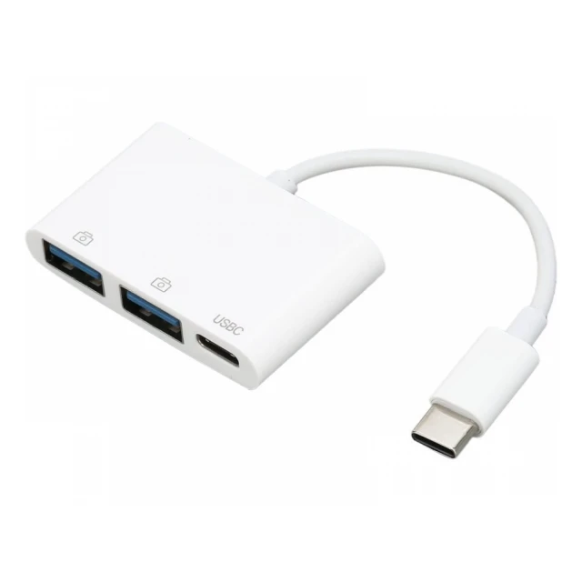 FAST ASIA Adapter TIP-C na 2xUSB+TIP-C 