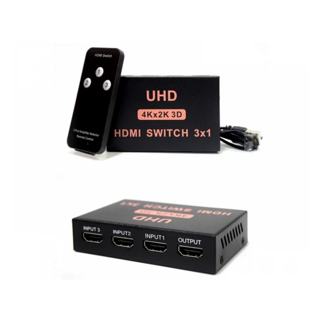 FAST ASIA HDMI Switch 3x1 4Kx2K 3D 