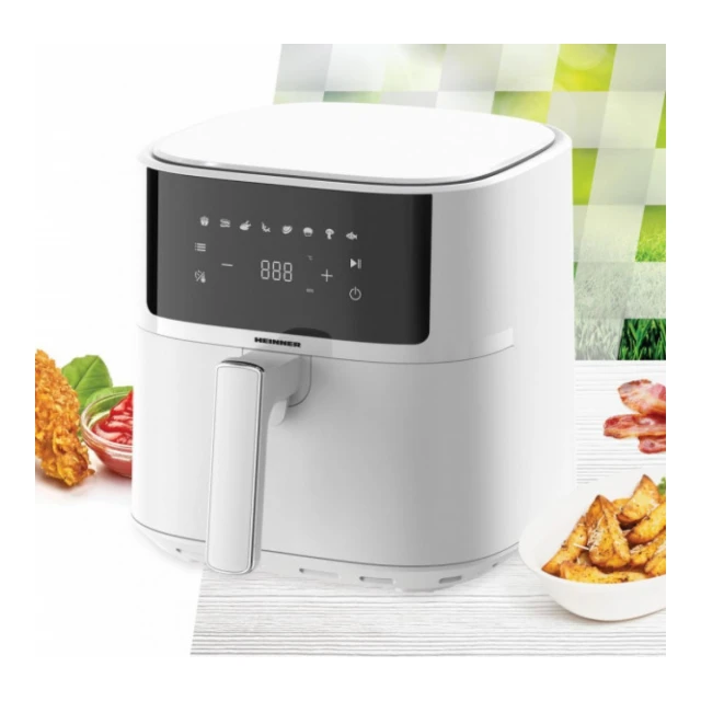 Friteza Air Fryer HEINNER HAF-B6WH17SQ/1700W/5,7l/bela
